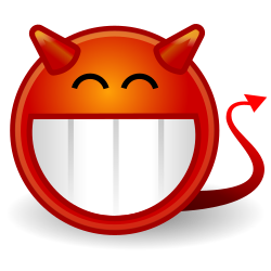Face-devil-grin